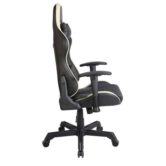 RANGER ΚΑΡΕΚΛΑ GAMING ΓΡΑΦΕΙΟΥ ΜΑΥΡΟ PURO 52x74xH128/138cm