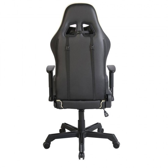 RANGER ΚΑΡΕΚΛΑ GAMING ΓΡΑΦΕΙΟΥ ΜΑΥΡΟ PURO 52x74xH128/138cm