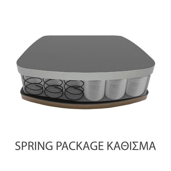 COMFY ΚΑΡΕΚΛΑ ΓΡΑΦΕΙΟΥ CAMEL ΧΡΩΜΙΟ 66,5x67,5xH120cm