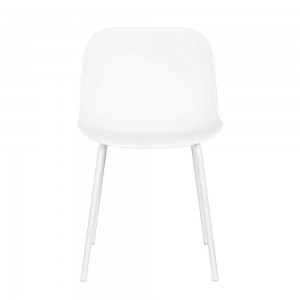 LIGNA ΚΑΡΕΚΛΑ ΛΕΥΚΟ 56,5x48xH79,5cm