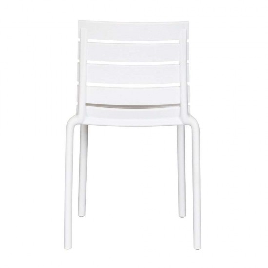 HORIZONTAL ΚΑΡΕΚΛΑ ΛΕΥΚΟ 51x54xH78cm