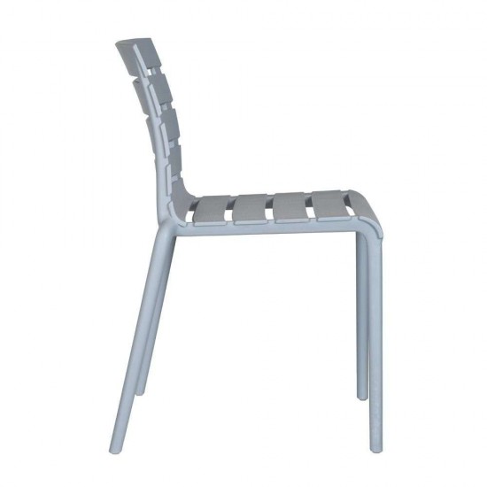 HORIZONTAL ΚΑΡΕΚΛΑ ΓΚΡΙ 51x54xH78cm