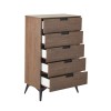 NUEZ ΣΥΡΤΑΡΙΕΡΑ 5ΣΥΡΤΑΡΙΑ ΚΑΡΥΔΙ 72x39xH117cm