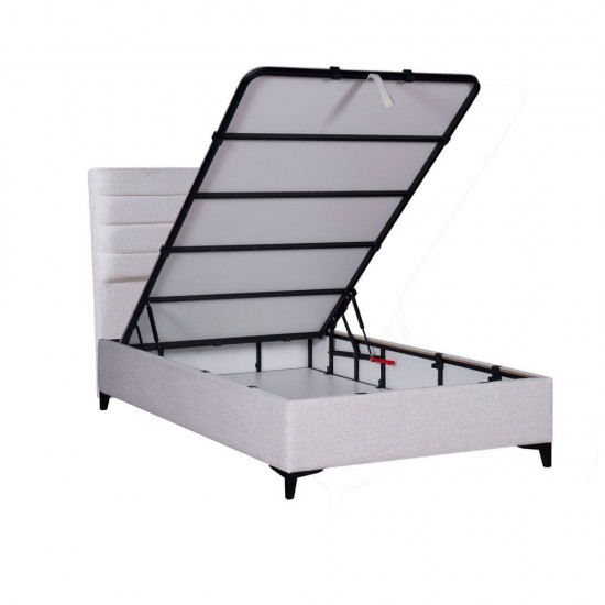 STRATTA ΚΡΕΒΑΤΙ ΜΕ ΑΠΟΘΗΚ. ΧΩΡΟ (ΓΙΑ ΣΤΡΩΜΑ 120x200cm) OFF WHITE 06-900 208x127x121 STRATTA ΚΡΕΒΑΤΙ ΜΕ ΑΠΟΘΗΚ. ΧΩΡΟ (ΓΙΑ ΣΤΡΩΜΑ 120x200cm) OFF WHITE 06-900 208x127x121
