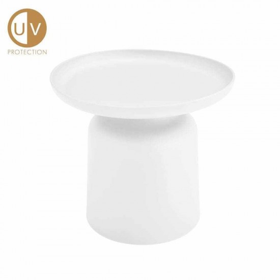 RONDA COFFEE TABLE ΛΕΥΚΟ 50x50x43cm