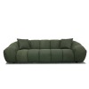 BOSSANOVA ΚΑΝΑΠΕΣ 3ΘΕΣΙΟΣ ΠΡΑΣΙΝΟ ΣΚΟΥΡΟ 253x112x70cm