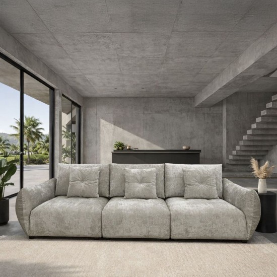 PILLOW ΚΑΝΑΠΕΣ 3ΘΕΣΙΟΣ GREZ  313x100x89cm