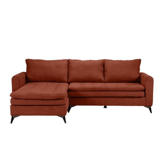 SCANDALO ΚΑΝΑΠΕΣ ΓΩΝΙΑ ΑΝΑΣΤΡΕΨΙΜΗ TERRACOTTA 265x188xH99cm SCANDALO ΚΑΝΑΠΕΣ ΓΩΝΙΑ ΑΝΑΣΤΡΕΨΙΜΗ TERRACOTTA 265x188xH99cm