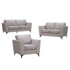 BOEL ΚΑΝΑΠΕΣ 3ΘΕΣΙΟΣ ΓΚΡΙ 200x86xH92cm BOEL ΚΑΝΑΠΕΣ 3ΘΕΣΙΟΣ ΓΚΡΙ 200x86xH92cm