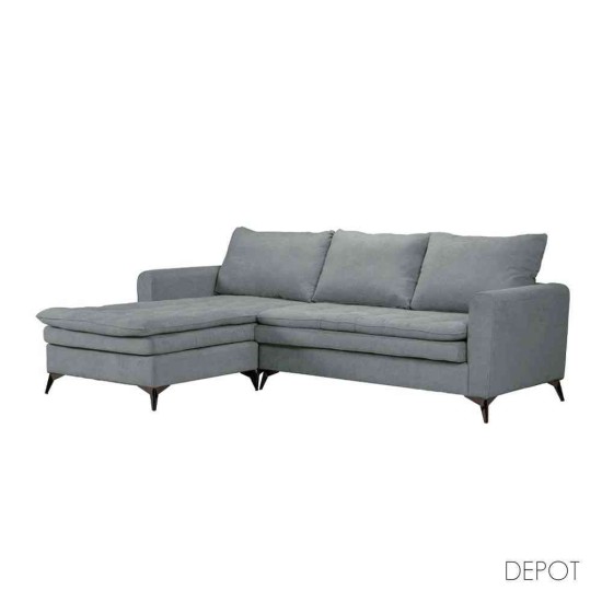 SCANDALO ΚΑΝΑΠΕΣ ΓΩΝΙΑ ΑΝΑΣΤΡΕΨΙΜΗ ΓΚΡΙ ASTI 13 265x188x99cm SCANDALO ΚΑΝΑΠΕΣ ΓΩΝΙΑ ΑΝΑΣΤΡΕΨΙΜΗ ΓΚΡΙ ASTI 13 265x188x99cm