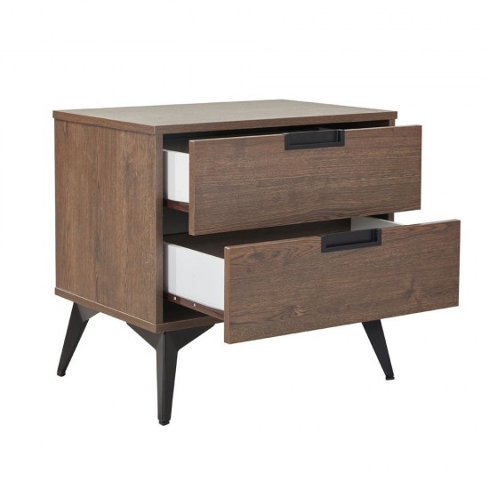 NUEZ ΚΟΜΟΔΙΝΟ 2ΣΥΡΤΑΡΙΑ ΚΑΡΥΔΙ 58x39xH55cm