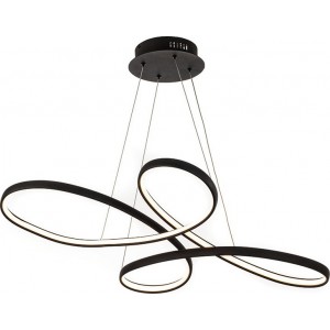 Κρεμαστό Φωτιστικό Μοντέρνο LED Μαύρο