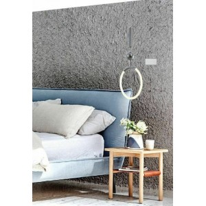 Κρεμαστό Φωτιστικό Μοντέρνο LED Χρώμιο Ασημί