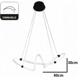 Κρεμαστό Φωτιστικό Μοντέρνο LED 25W 3000K