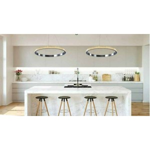 Κρεμαστό Φωτιστικό Μοντέρνο LED Μαύρο