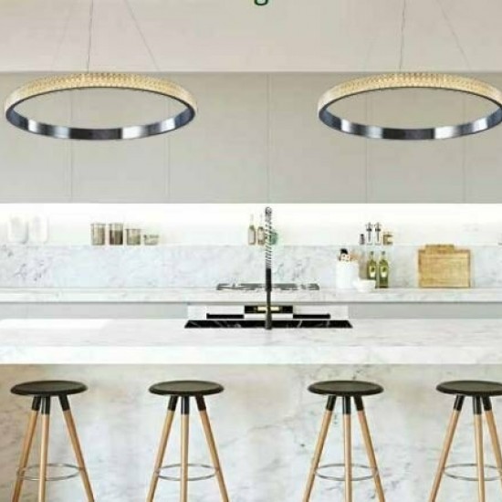 Κρεμαστό Φωτιστικό Μοντέρνο LED Μαύρο-ΦΩΤΙΣΤΙΚΟ-ΚΡΕΜΑΣΤΟ-ΜΑΥΡΟ-LED-