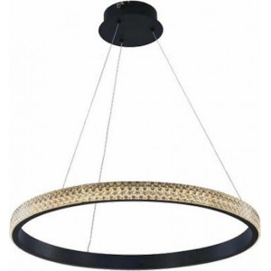 Κρεμαστό Φωτιστικό Μοντέρνο LED Μαύρο