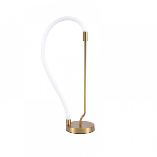 MARA ΕΠΙΤΡΑΠΕΖΙΟ ΦΩΤΙΣΤΙΚΟ LED ΜΕΤΑΛΛΟ ΧΡΥΣΟ H60cm