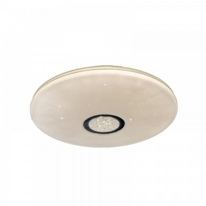 SHINE ΠΛΑΦΟΝΙΕΡΑ ΟΡΟΦΗΣ ΣΤΡΟΓΓΥΛΗ LED ΛΕΥΚΟ ΑΚΡΥΛΙΚΟ Φ40cm