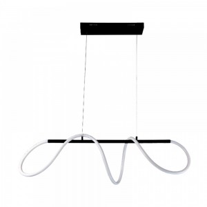 Μοντέρνο Κρεμαστό Φωτιστικό Ράγα με Ενσωματωμένο LED σε Λευκό Χρώμα