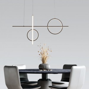 VIVA ΚΡΕΜΑΣΤΟ ΦΩΤΙΣΤΙΚΟ LED ΜΕΤΑΛΛΟ ΜΑΥΡΟ 100cm 