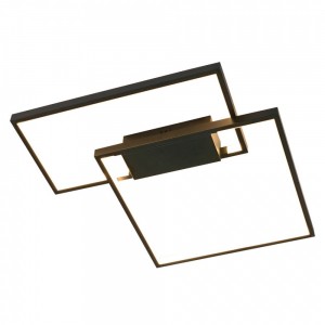 BOXES ΠΛΑΦΟΝΙΕΡΑ ΟΡΟΦΗΣ LED ΑΛΟΥΜΙΝΙΟ ΜΑΥΡΟ 45cm 