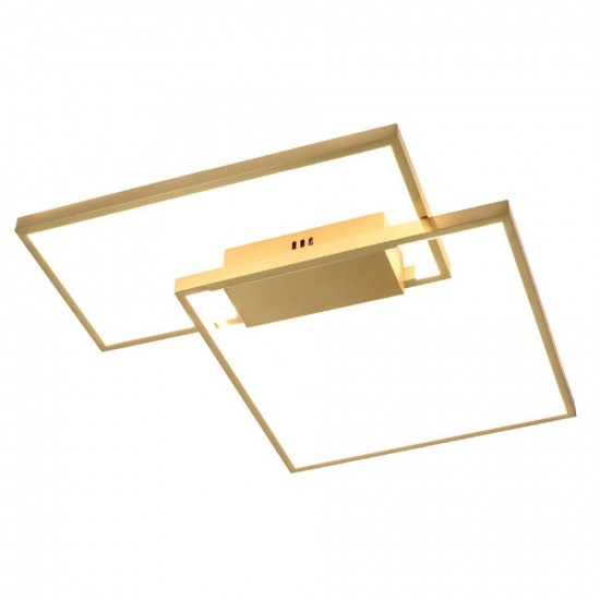 BOXES ΠΛΑΦΟΝΙΕΡΑ ΟΡΟΦΗΣ LED ΑΛΟΥΜΙΝΙΟ ΧΡΥΣΟ 45cm