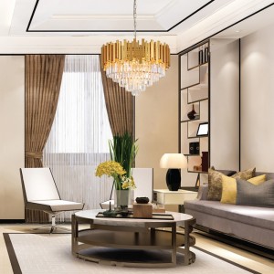 ARISTO ΚΡΕΜΑΣΤΟ ΦΩΤΙΣΤΙΚΟ 4ΦΩΤΟ ΚΡΥΣΤΑΛΛΟ ΑΛΟΥΜΙΝΙΟ ΧΡΥΣΟ Φ40cm