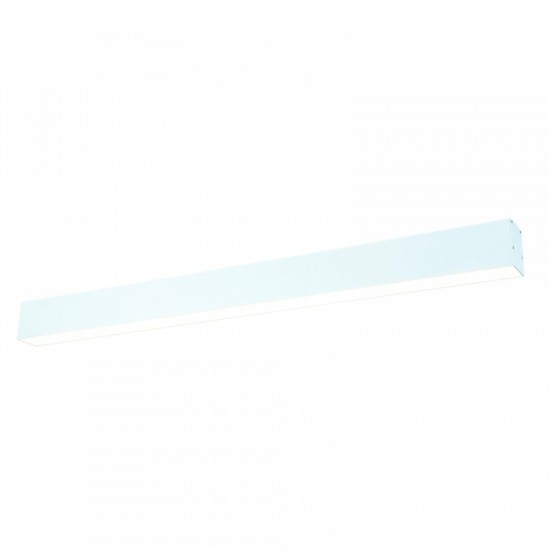 Γραμμικό Φωτιστικό Οροφής/Κρεμαστό LED Αλουμινίου Λευκό 90cm
