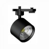 Μονό Σποτ με Ενσωματωμένο LED και Φυσικό Φως σε Μαύρο Χρώμα 10W 4000Κ