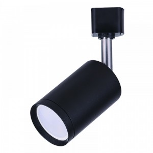 Σποτ Μονό Ράγας Led Μέταλλο Μαύρο H19cm