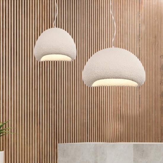 ALFA ΚΡΕΜΑΣΤΟ ΦΩΤΙΣΤΙΚΟ 1ΦΩΤΟ FIBERGLASS ΦΥΣΙΚΟ Φ30cm