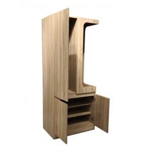 Έπιπλο εισόδου Feby sonoma 80x50.5x190εκ Έπιπλο εισόδου Feby sonoma 80x50.5x190εκ