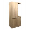 Έπιπλο εισόδου Feby sonoma 80x50.5x190εκ Έπιπλο εισόδου Feby sonoma 80x50.5x190εκ