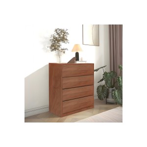 Συρταριέρα Kuanger mdf σε καρυδί απόχρωση 80x40x80εκ