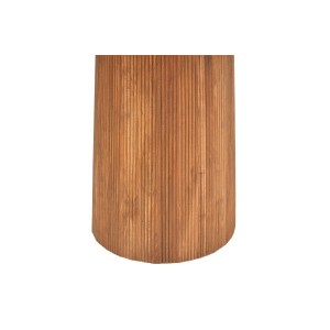 Τραπέζι Canicule μασίφ ξύλο ακακίας σε φυσική απόχρωση Φ150x75εκ