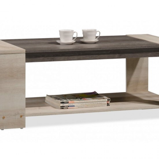 Τραπέζι σαλονιού OLYMPUS χρώμα castillo-toro 110x51x42,5εκ