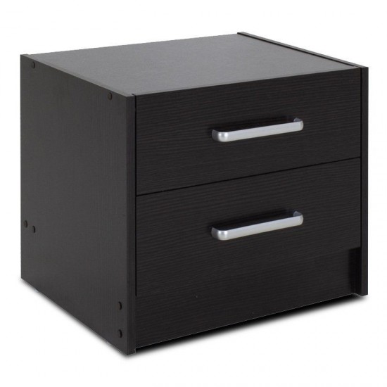 Κομοδίνο OLYMPUS χρώμα wenge 47,5x40,5x40,5εκ.