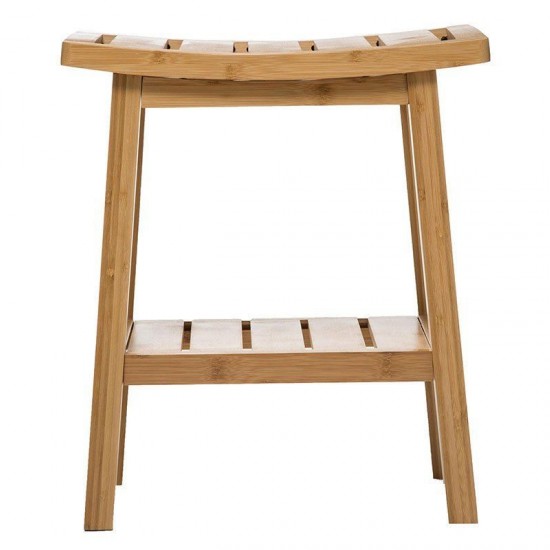 Σκαμπό Dael  μπαμπού χρώμα φυσικό 46x39.5x25.2εκ