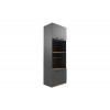 Ντουλάπα κουζίνας Rowan σε oak-ανθρακί απόχρωση 60x42x182εκ Ντουλάπα κουζίνας Rowan σε oak-ανθρακί απόχρωση 60x42x182εκ