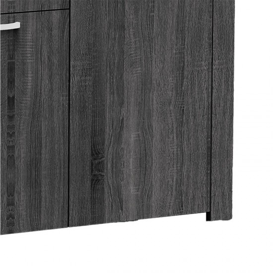 Μπουφές Kinley grey-wenge 210x40x82εκ