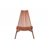 Πολυθρόνα Phoenox πτυσσόμενη φυσικό teak ξύλο 101x63x80εκ