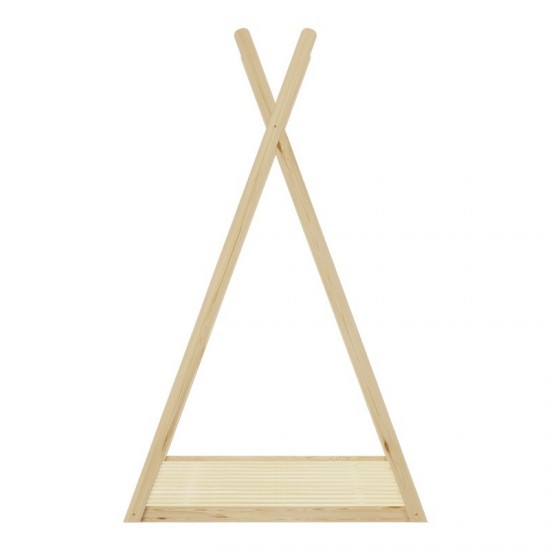 Παιδικό κρεβάτι Lilly τ.Montessori  ξύλο πεύκου σε φυσική απόχρωση 90x190εκ