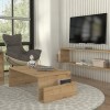 Τραπεζάκι σαλονιού Regnar χρώμα sapphire oak 100,6x55x31,8εκ. Τραπεζάκι σαλονιού Regnar χρώμα sapphire oak 100,6x55x31,8εκ.