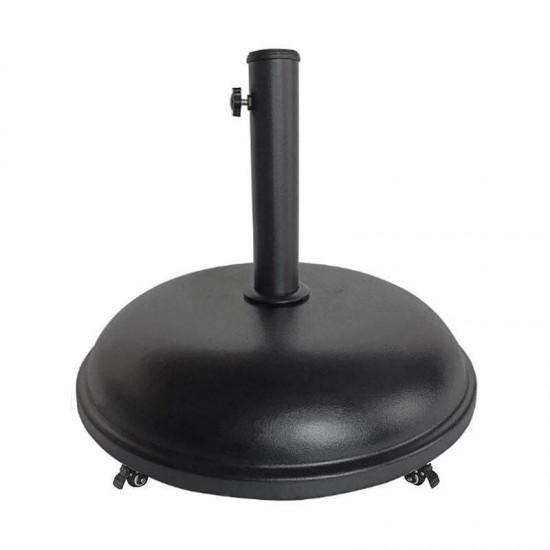 ΒΑΣΗ ομπρέλας Τσιμέντο/Μέταλλο Απόχρωση Μαύρο Φ50 H.13,5cm (35 Kg)