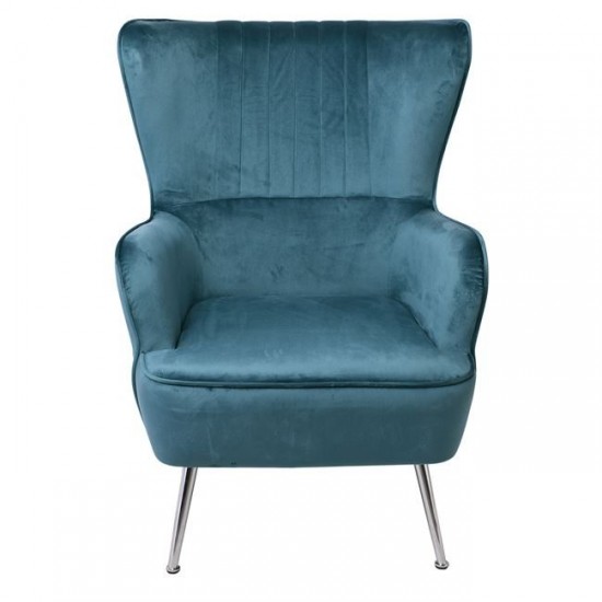 CROMA ΠΟΛΥΘΡΟΝΑ ΥΦΑΣΜΑ VELURE ΜΠΛΕ