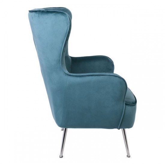 CROMA ΠΟΛΥΘΡΟΝΑ ΥΦΑΣΜΑ VELURE ΜΠΛΕ