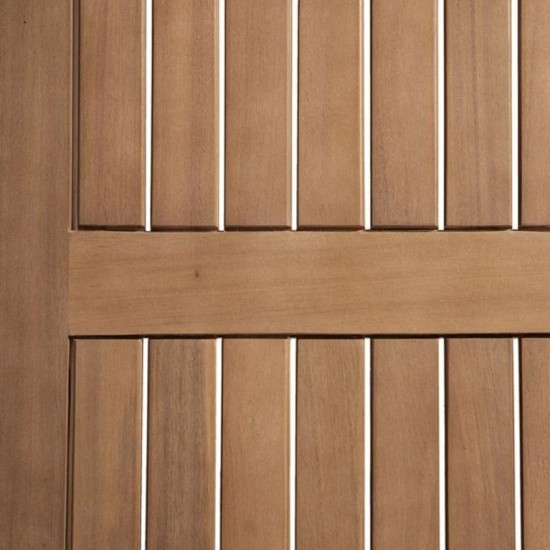 COFFEE Τραπεζάκι Σαλονιού Καθιστικού Βεράντας-Κήπου, Ακακία Φυσικό 100x50x45cm