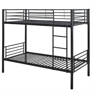 TIVOLI Κρεβάτι Κουκέτα Μέταλλο Βαφή Μαύρο