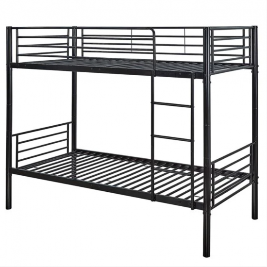 TIVOLI Κρεβάτι Κουκέτα Μέταλλο Βαφή Μαύρο